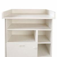 Fasciatoio ikea smÅstad bianco con ripiani