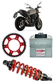 Benelli Leoncino marmitta mono kit trasmissione