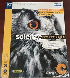 Libro scolastico per Scuola Media.
