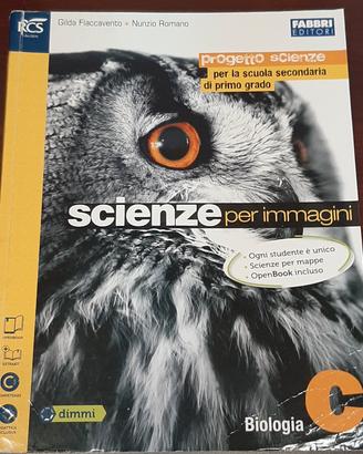 Libro scolastico per Scuola Media.
