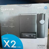 ECOVACS DEEBOT X2 COMBO robot Nuovo