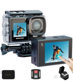 NUOVO Apexcam 4K 30FPS 20MP Action Cam Doppia Sche