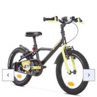 Bici bambino 4-6 anni Btwin500 DARK HERO 16pollici
