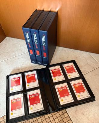 Dizionario a cassette di inglese vintage