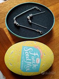 collanina e braccialetto acciaio 