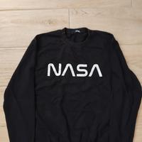 Felpa nera NASA 