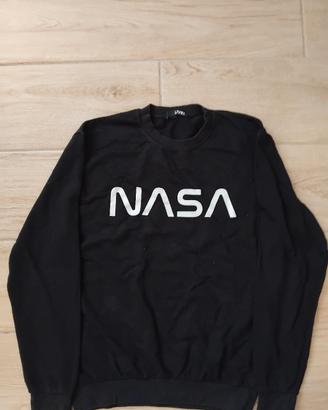 Felpa nera NASA 