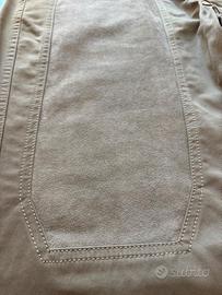 Jeckerson grigio con inserti in nappa