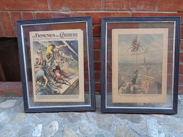 coppia domenica del corriere antico