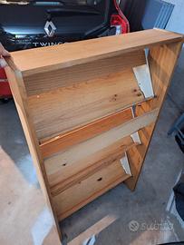 scarpiera in legno 