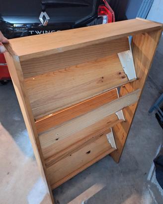 scarpiera in legno 