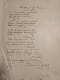 Manoscritto Daniele Manin 1866