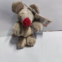 Peluche Trudi Topo portachiavi 8 cm serie Keyring,