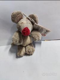 Peluche Trudi Topo portachiavi 8 cm serie Keyring,