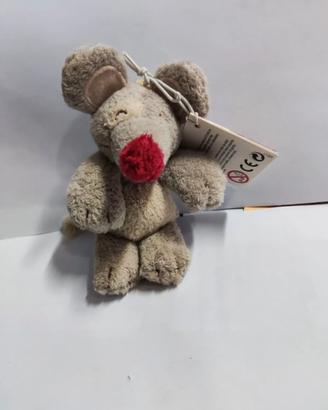 Peluche Trudi Topo portachiavi 8 cm serie Keyring,