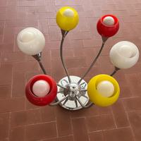 Lampadario con lampade direzionabili