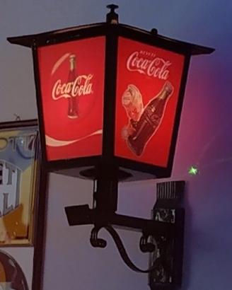 Lanterna pubblicitaria Coca Cola