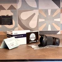 SIGMA 16mm F1.4 SONY E-MOUNT ** IN GARANZIA **