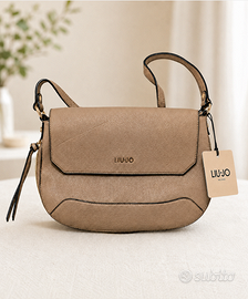 Liu Jo Borsa Tracolla Beige Nuova Mai Usata