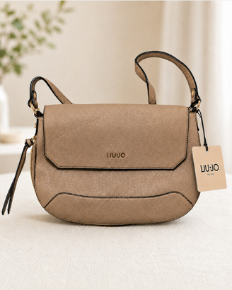 Liu Jo Borsa Tracolla Beige Nuova Mai Usata