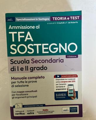 Libro TFA  SOSTEGNO