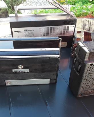 3 radio vecchie