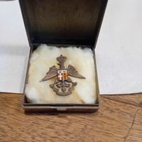 antica spilla militare