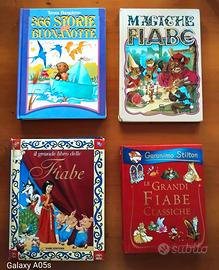 Quattro libri a scelta di fiabe e storie per bambi