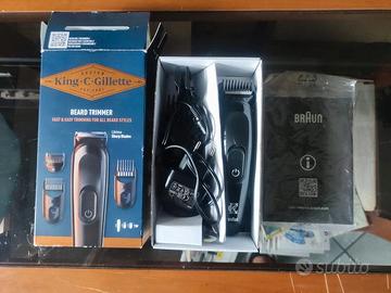 Gillette King C. Gillette Kit Regolabarba capelli