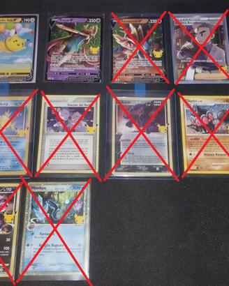 Carte Pokemon Gran Festa ITA - 25o Anniversario