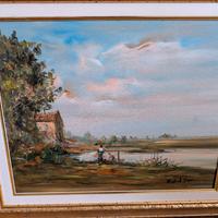 Quadro Renzo Del Greco - Paesaggio 