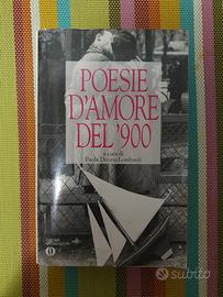 Libro Poesie D'amore del 900 Mondadori