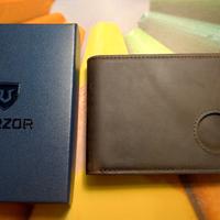 LORZOR Portafoglio Airtag - Pelle Premium