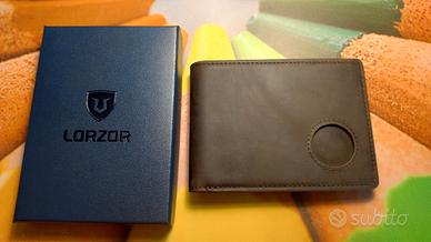 LORZOR Portafoglio Airtag - Pelle Premium