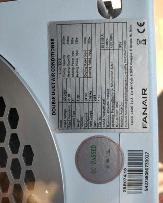 Condizionatore Marca Fanair senza unità esterna fe
