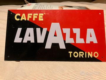 Targa pubblicitaria vintage Lavazza (replica )