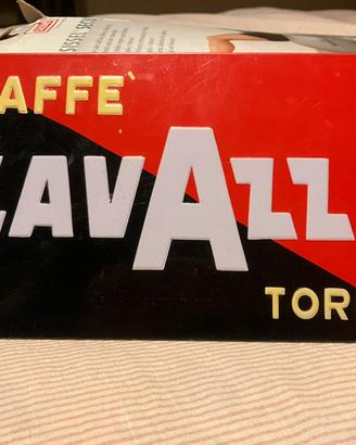 Targa pubblicitaria vintage Lavazza (replica )