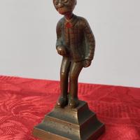 Scultura Fortunello personaggio Happy Hooligan