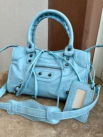 Citybag turchese y2k style motorcycle