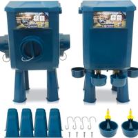 Kit Mangiatoia e Abbeveratoio Galline 12KG/11L – A