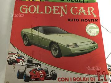 Album figurine Golden car