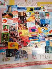 Lotto  50 schede telefoniche varie