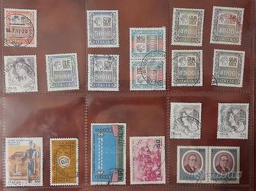 Blocco 76 Francobolli Italia Lire usati <0.05 €/pz