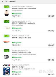 KIT Tagliando Renault Clio 4