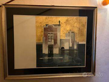 quadro Il Silenzio è Rosso di Renato Varese