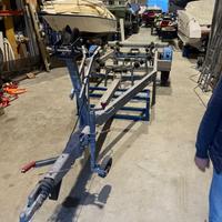 Carrello porta barca