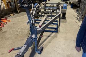 Carrello porta barca