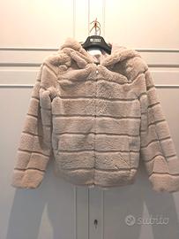 Giubbotto donna pelliccia sintetica 