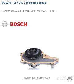 pompa acqua bosch 1 987 949 730.