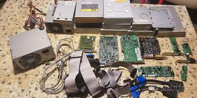 pezzi pc computer desktop tower scheda madre ram